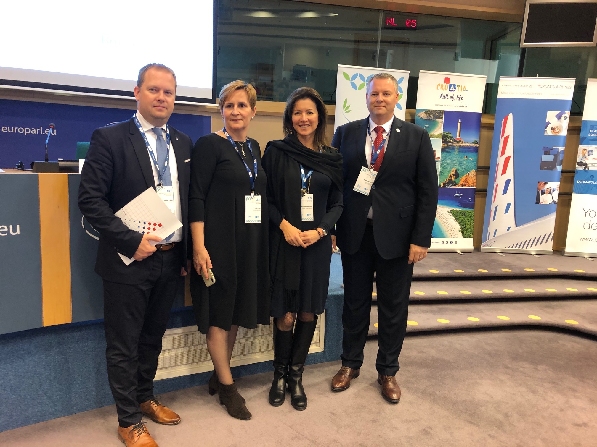 Slaven Žabo, Zlata Prpić, Martina Bienenfeld i Kristjan Staničić