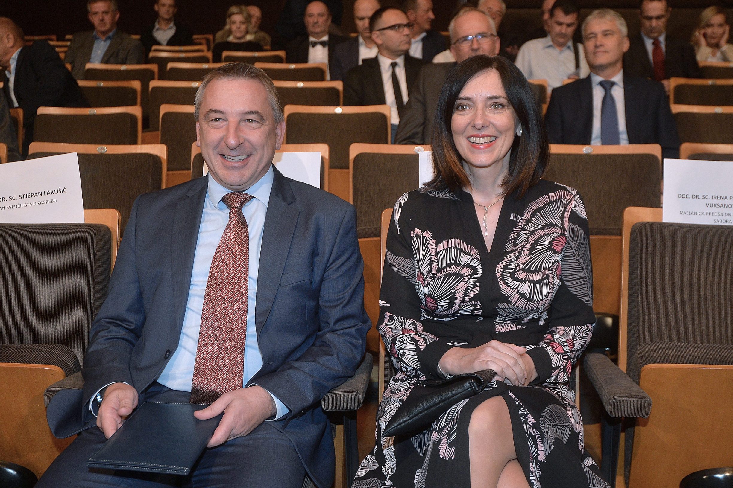 Predrag Štromar i Blaženka Divjak