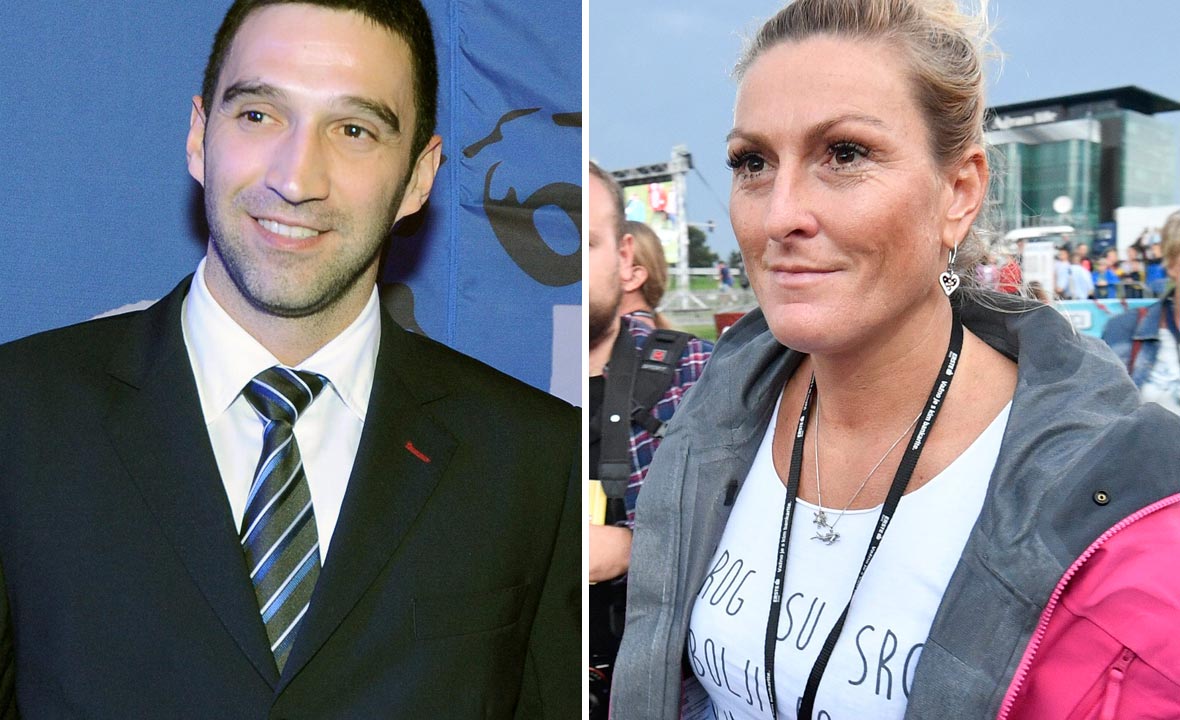Josip Pavić (lijevo) i Janica Kostelić (desno)