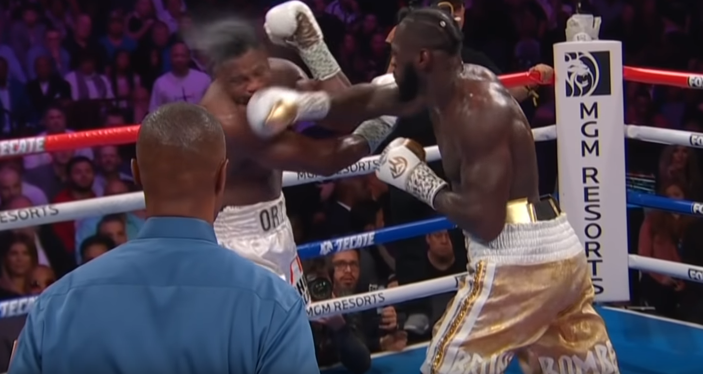 Wilder vs Ortiz 2 udarac