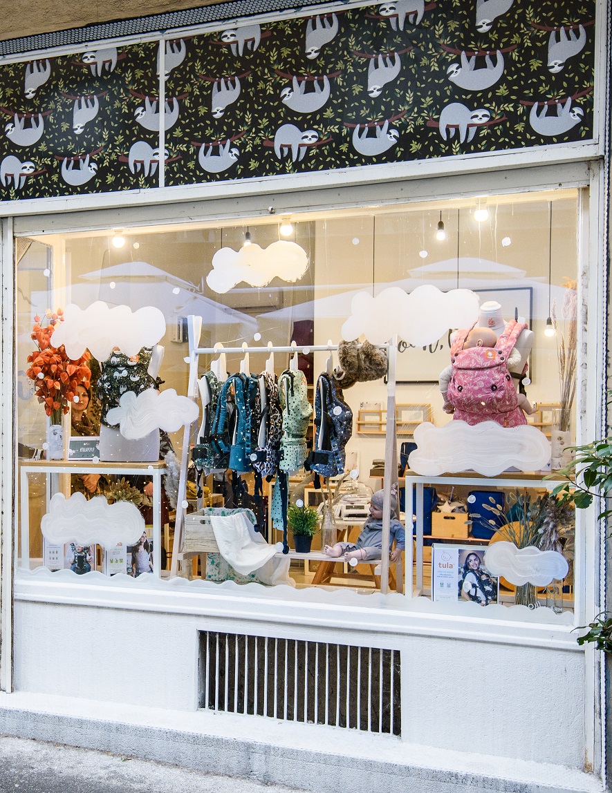 Izlog prvog hrvatskog Baby Tula pop up dućana 1_1