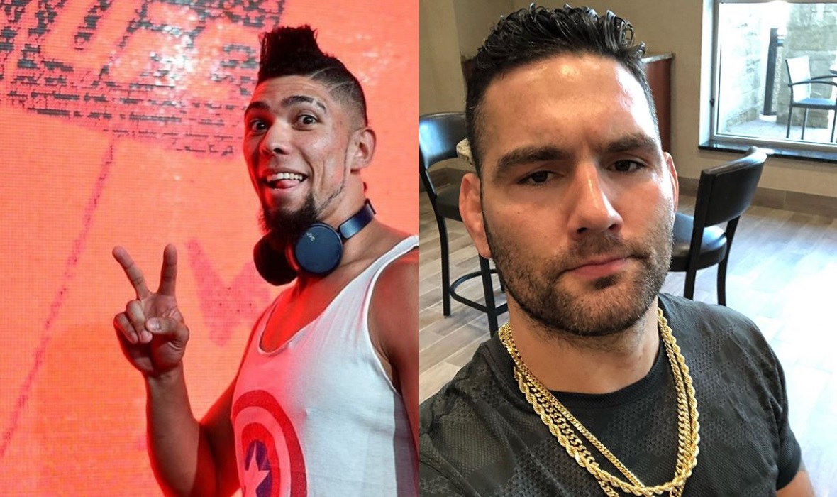 Johnny Walker i Chris Weidman