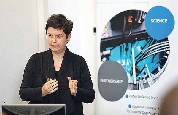 Ivana Capan, voditeljica projekta “e-SiCure” na Institutu “Ruđer”