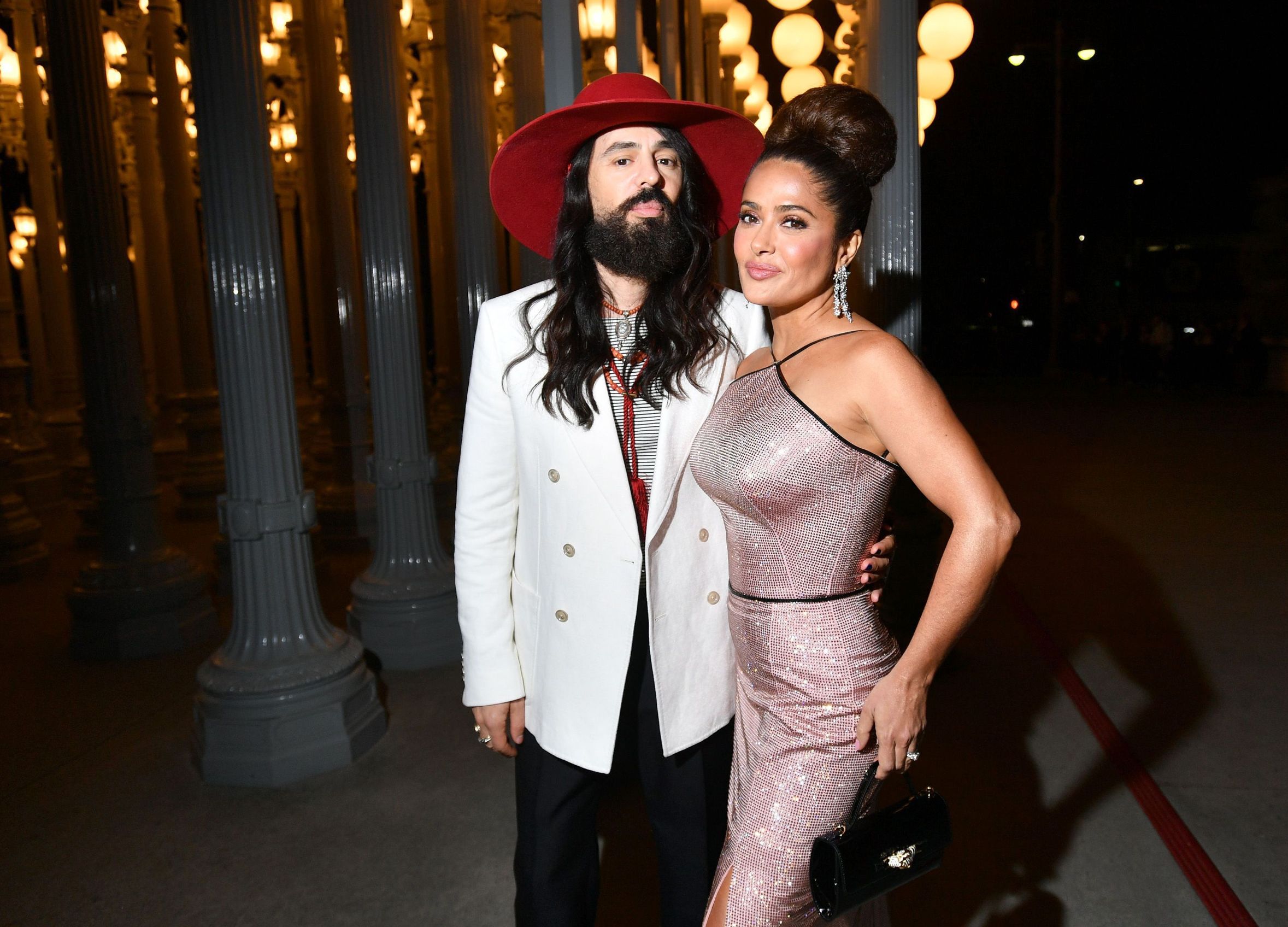 Alessandro Michele i Salma Hayek Pinault