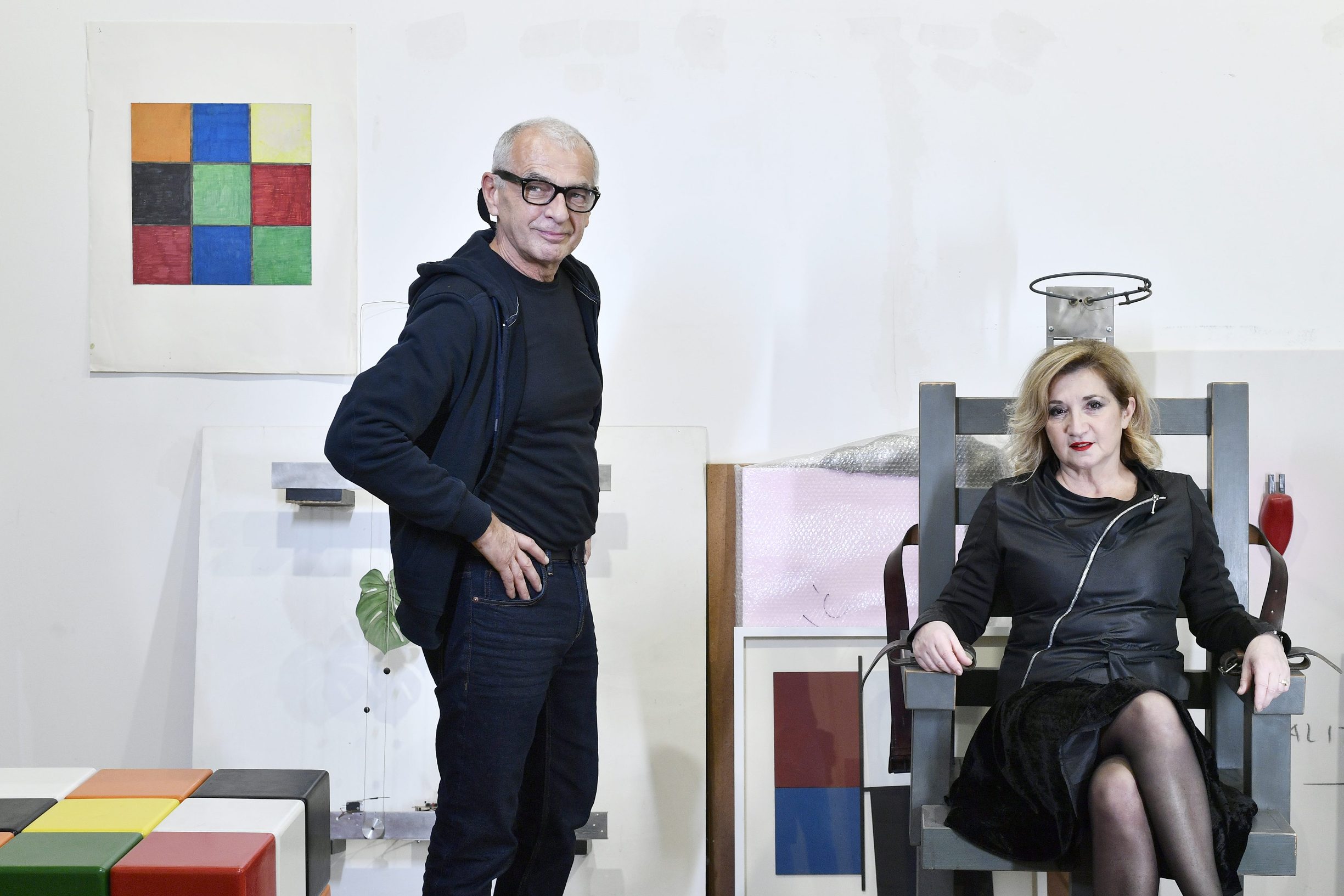 Damir Sokić u društvu novinarke Mirjane Dugandžije