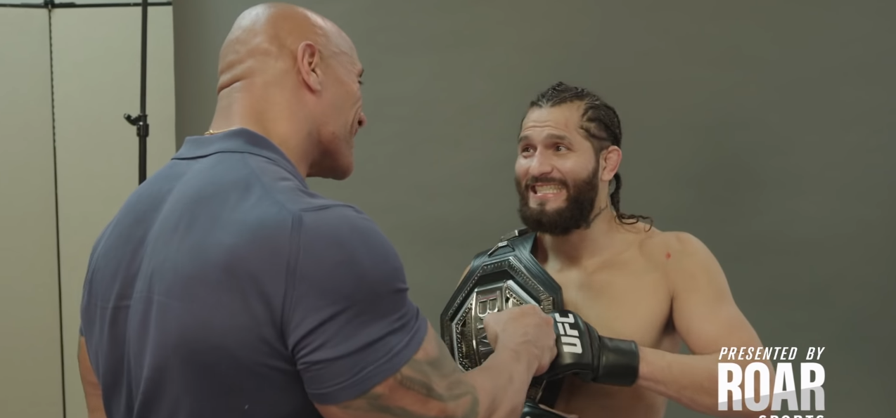 Dwayne Johnson i Jorge Masvidal