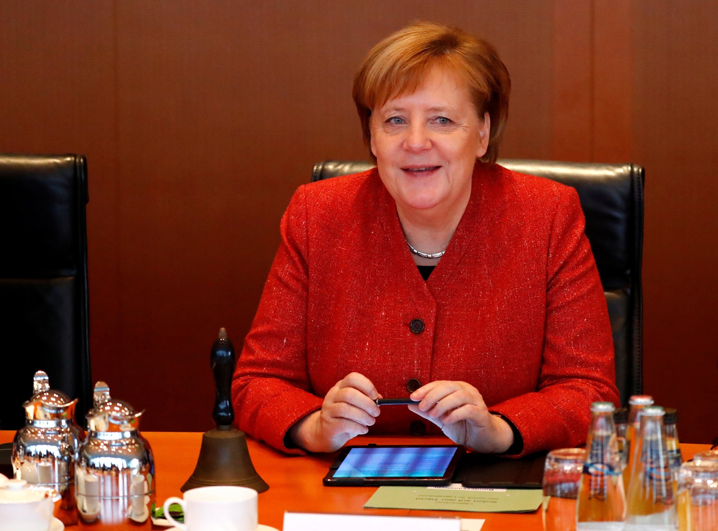 Angela Merkel 2018.