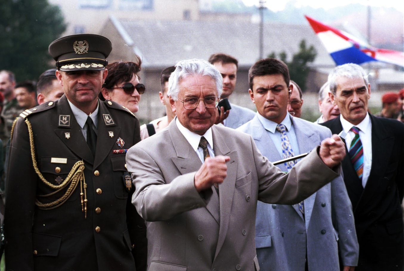 Franjo Tuđman nakon akcije Oluja