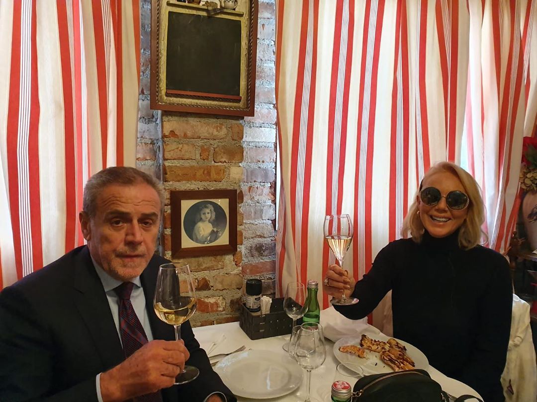 Milan Bandić i Lepa Brena