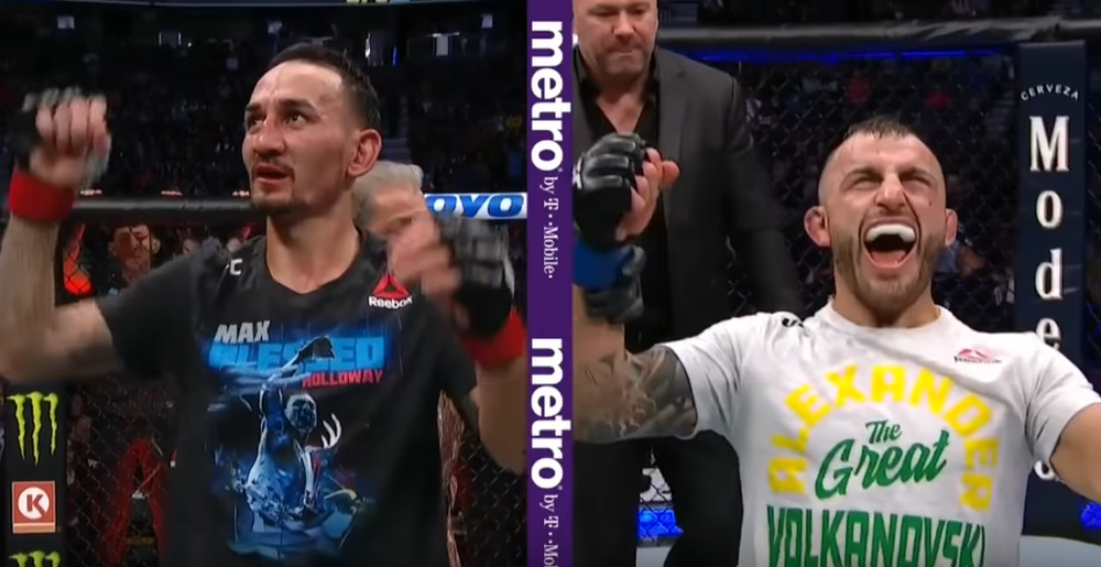 Max Holloway i Alexander Volkanovski
