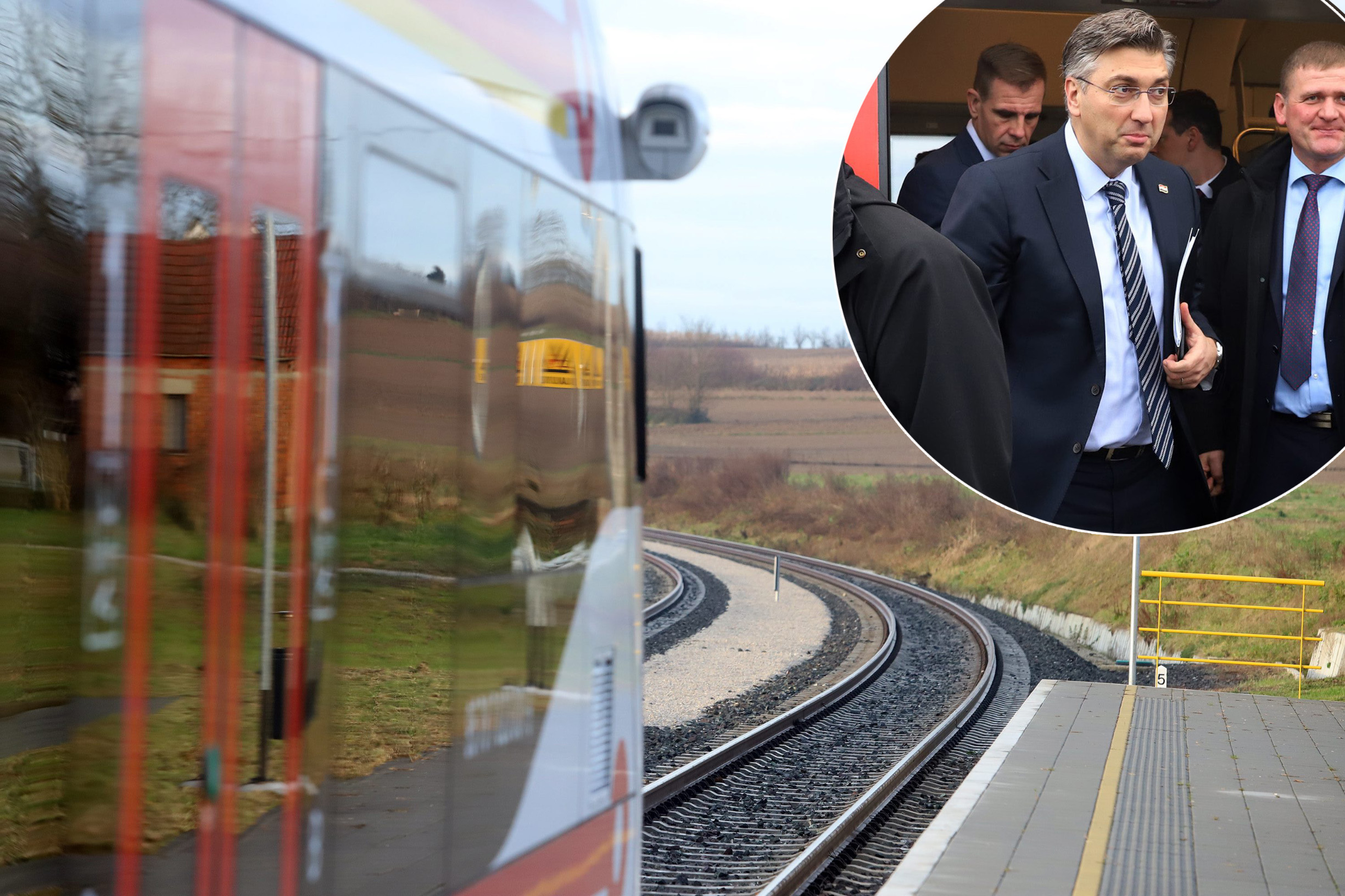 Premijer Andrej Plenković bio je na otvorenju pruge Gradec - Sveti Ivan Žabno