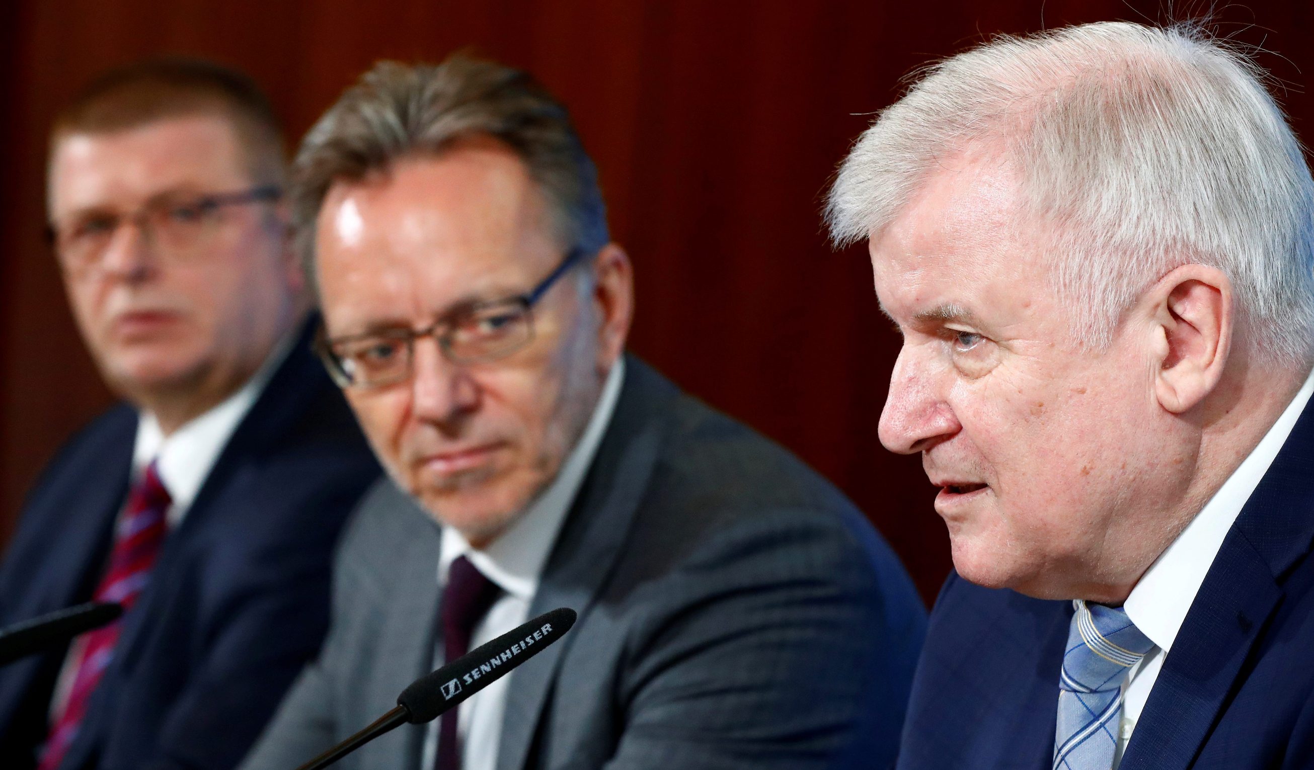 Horst Seehofer, Thomas Haldenwang i Holger Muench