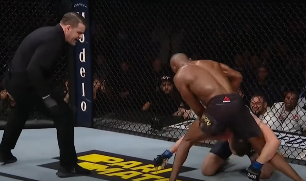 Marc Goddard na UFC 245