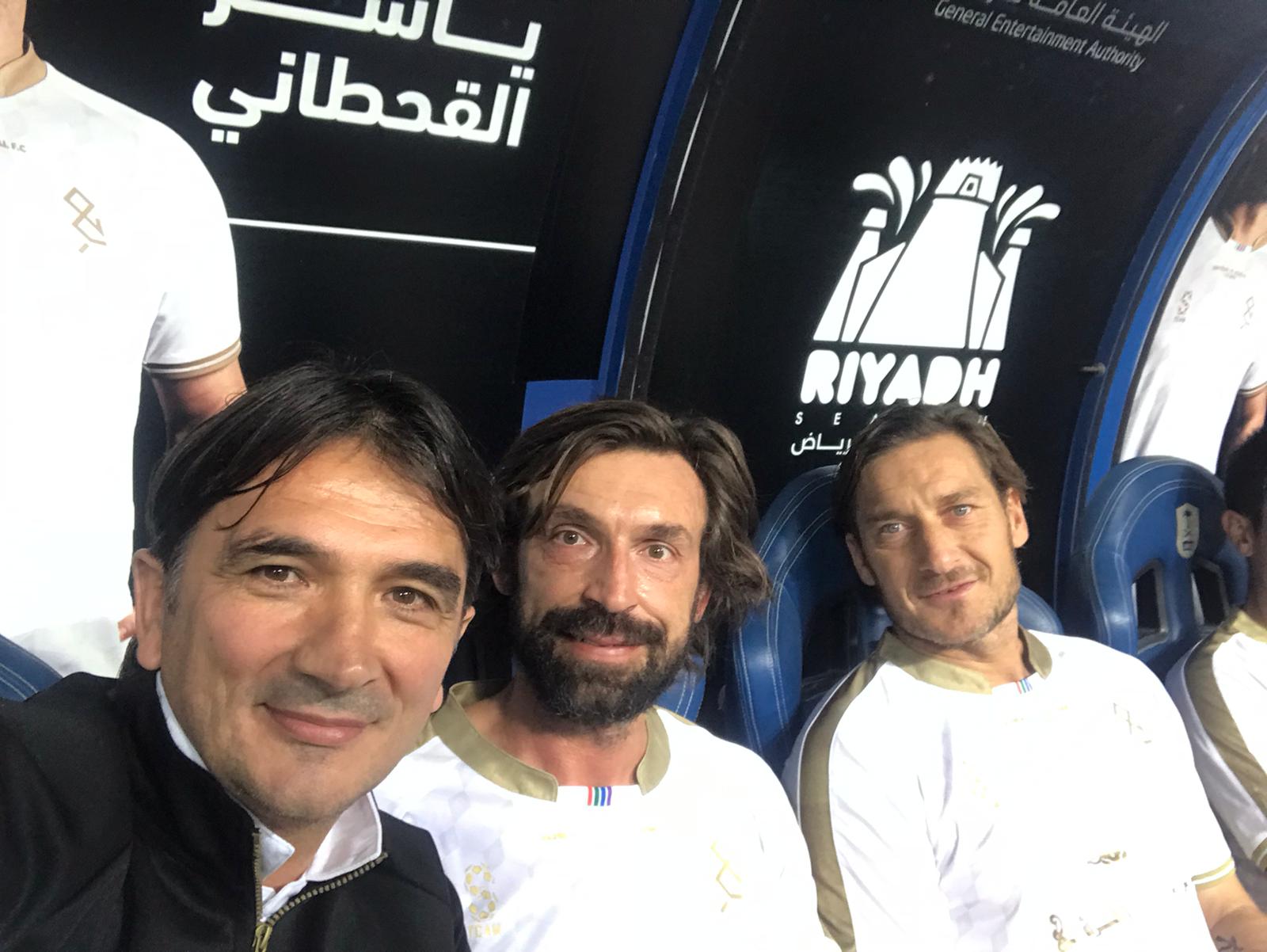 Zlatko Dalić, Andrea Pirlo i Francesco Totti
