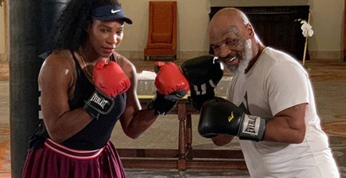 Serena Williams i Mike Tyson