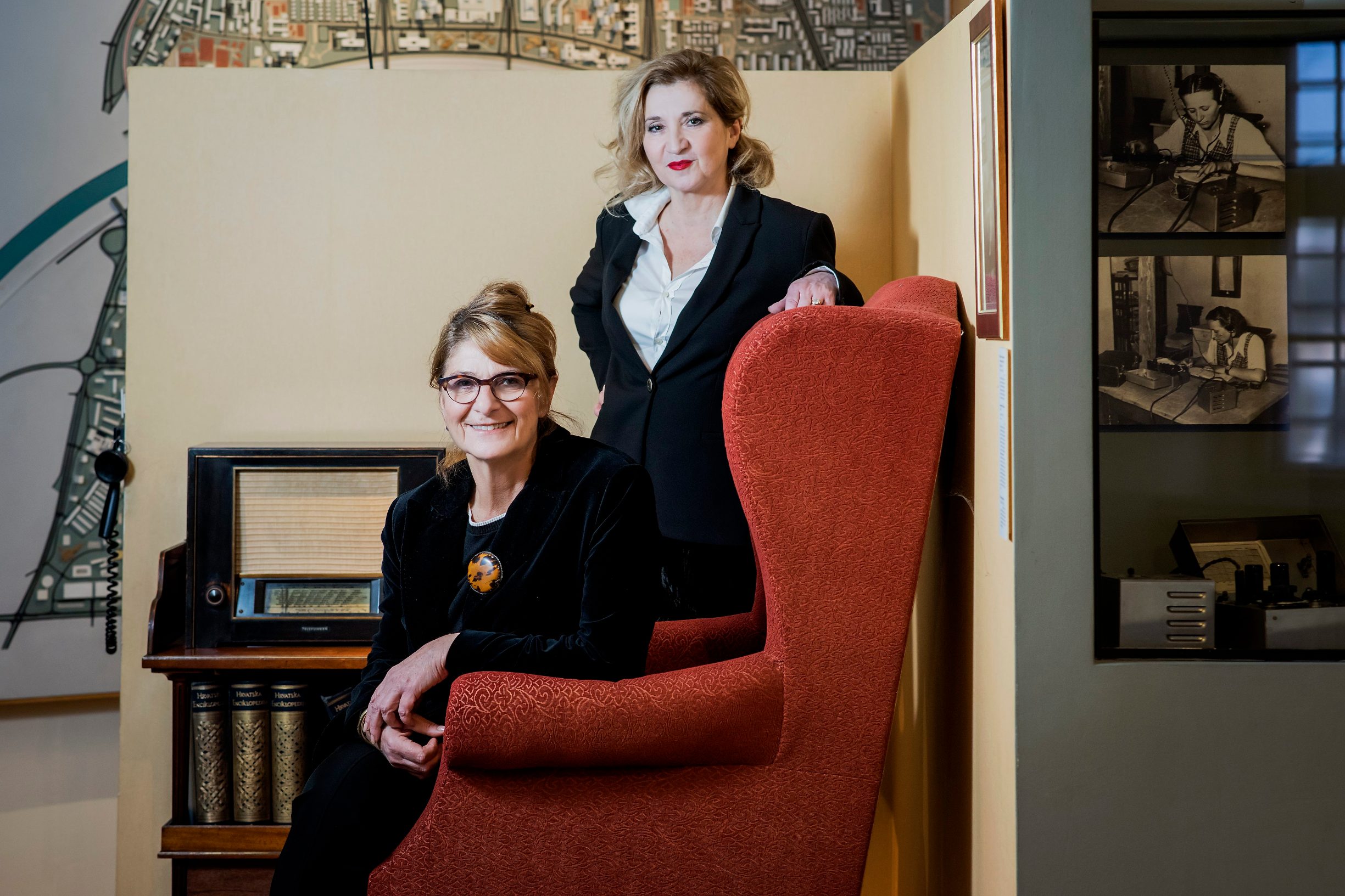 Željka Kolveshi (lijevo) i Mirjana Dugandžija (desno)