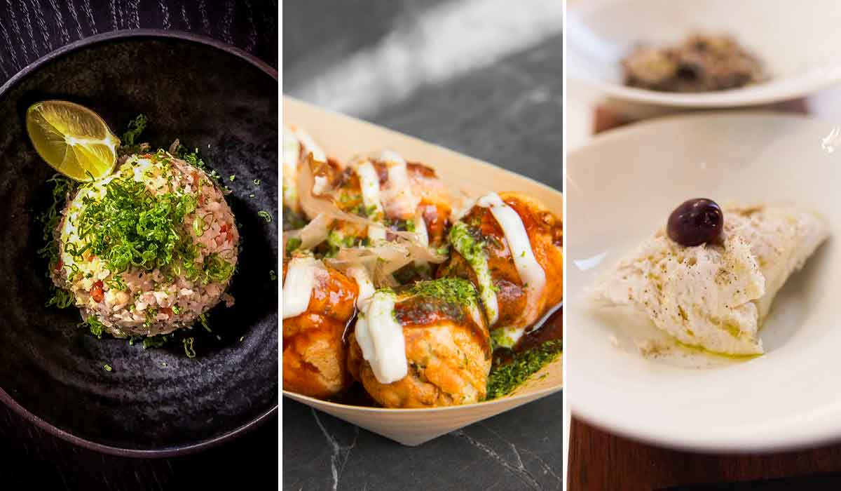 Bakalar poke (Pokeraj); Takoyaki (Hanami); Pašteta bakalar (Vodnjanka)