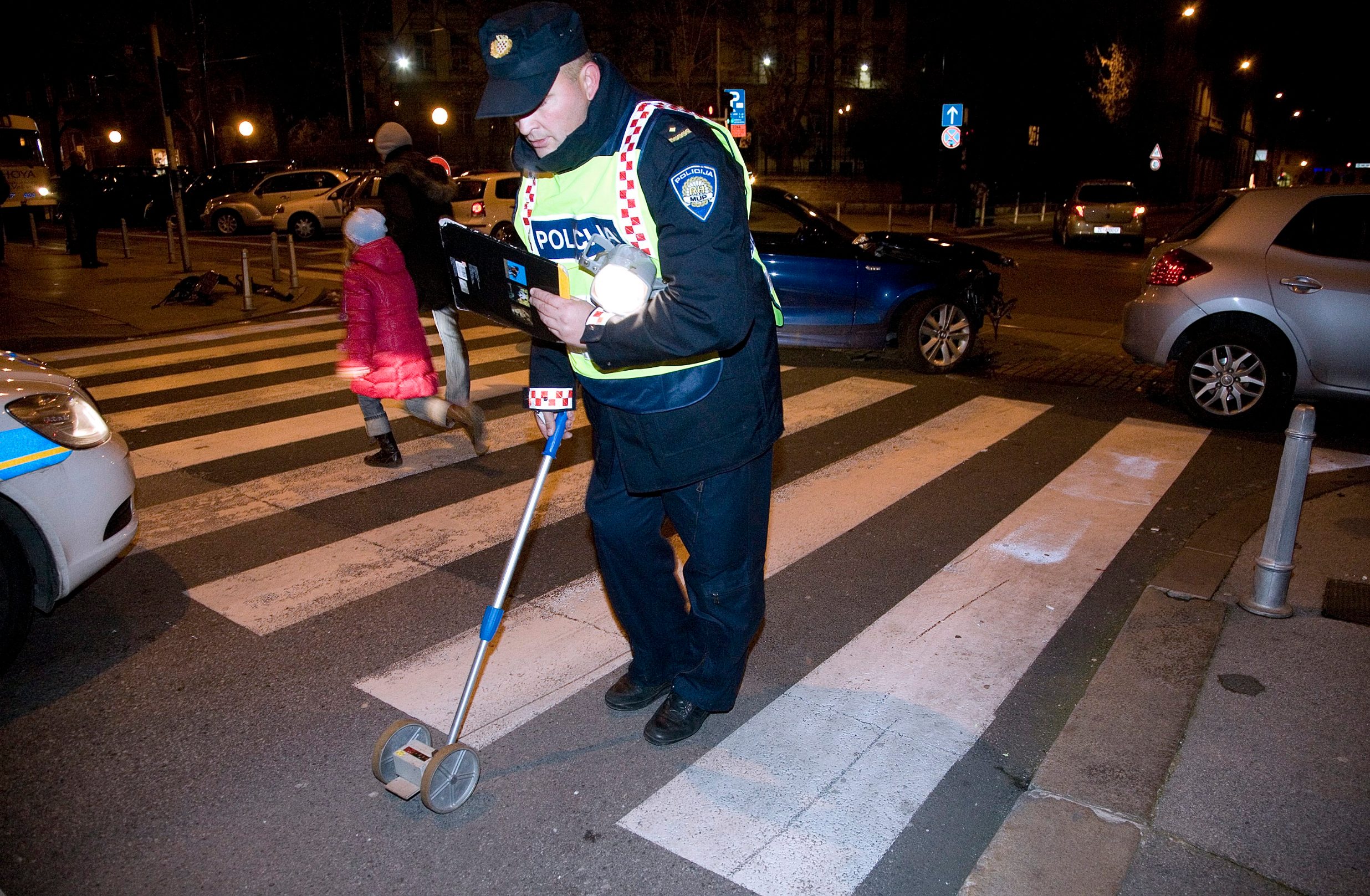 Nesreća u Zagrebu / Ilustracija