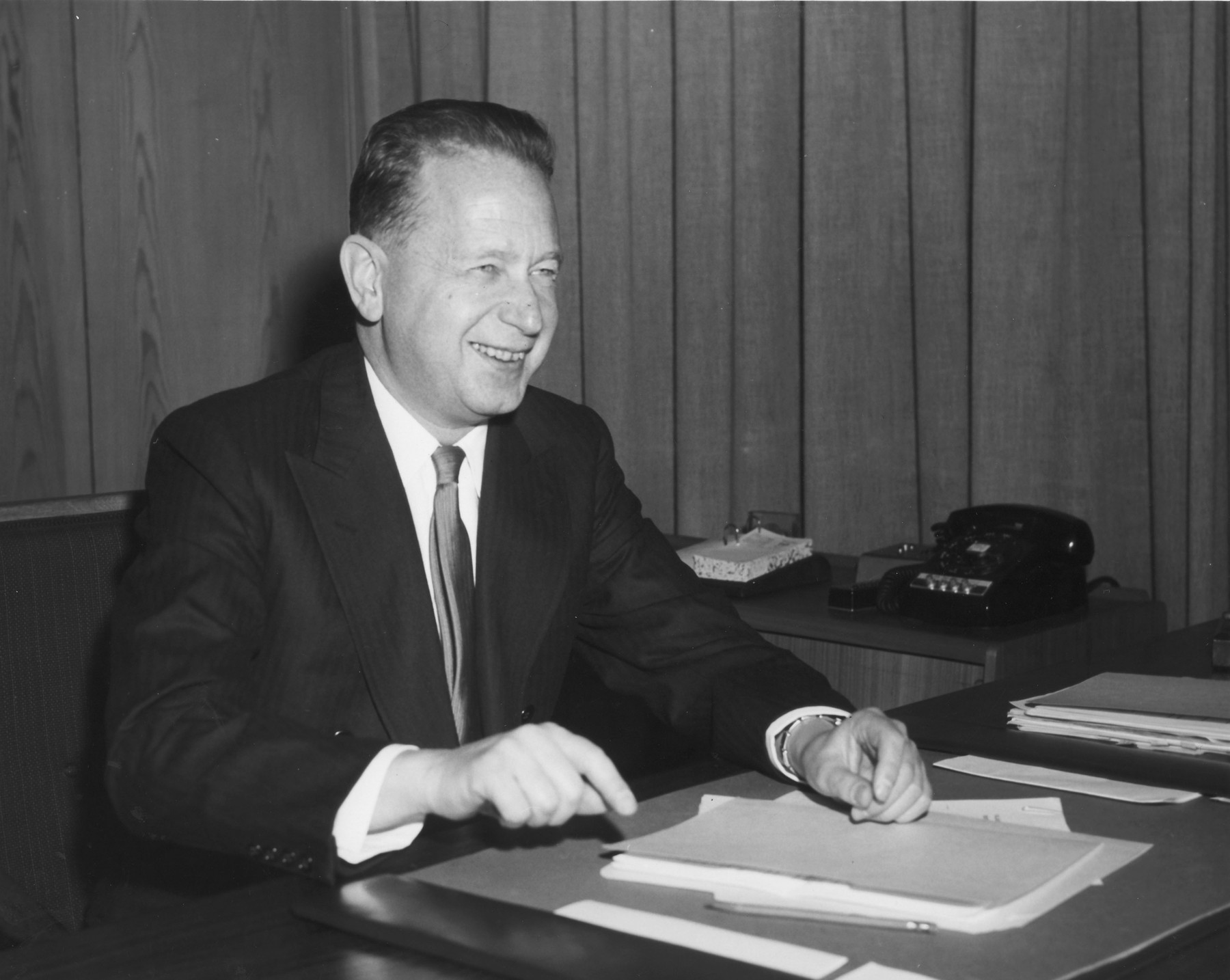 Dag Hammarskjöld snimljen 1958.