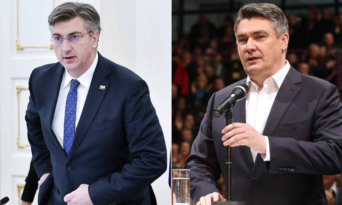 Andrej Plenković, Zoran Milanović