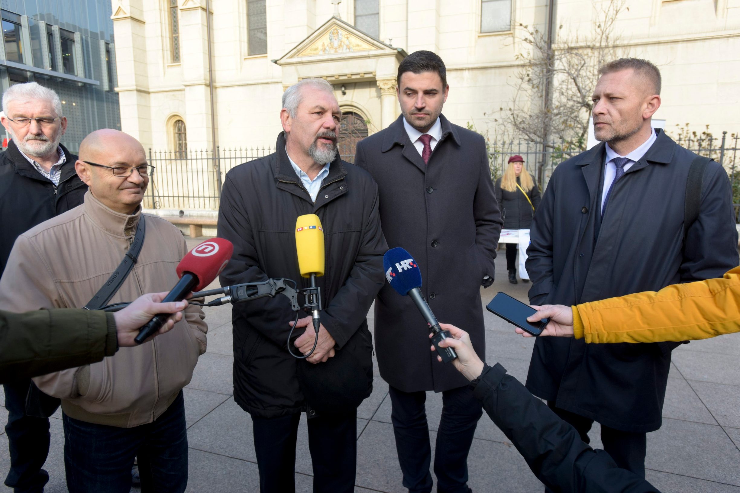 Goran Aleksić, Silvano Hrelja, Davor Bernardić i Krešimir Beljak