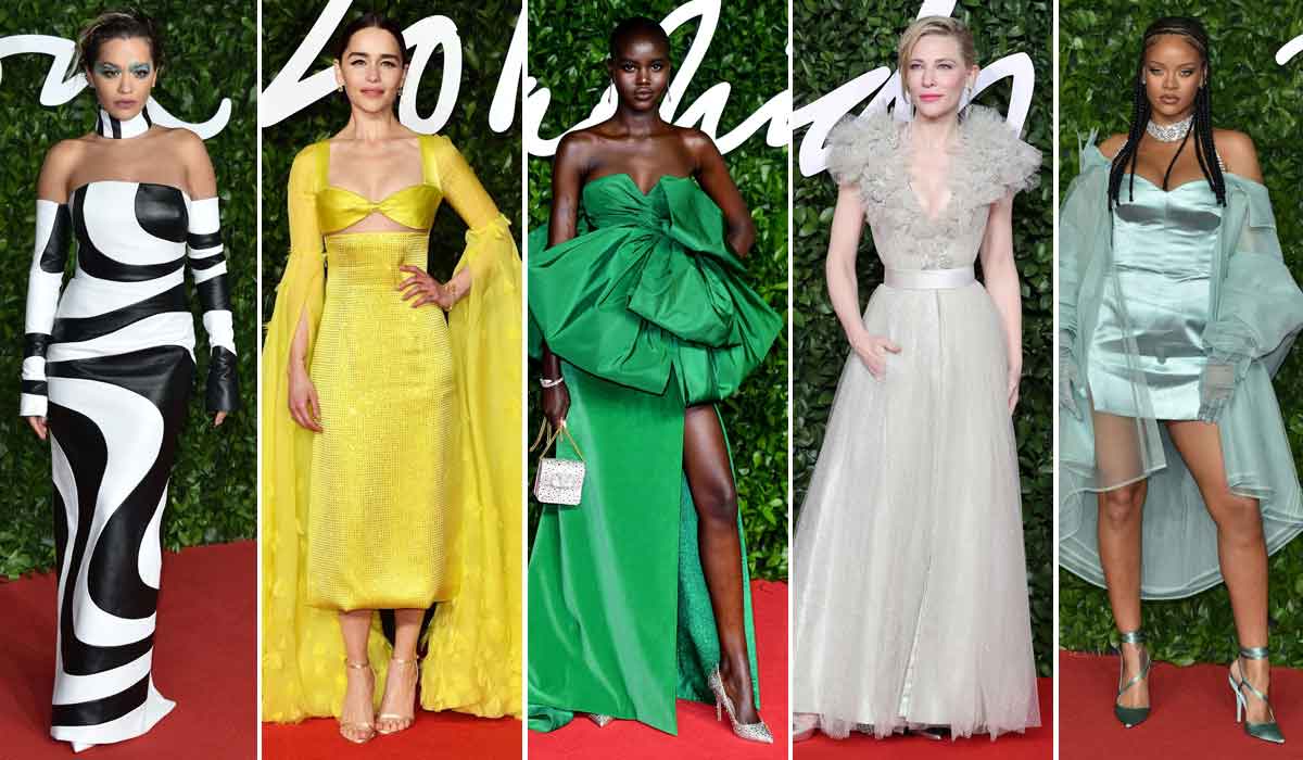 Rita Ora, Emilia Clarke, Adut Akech, Cate Blanchett, Rihanna