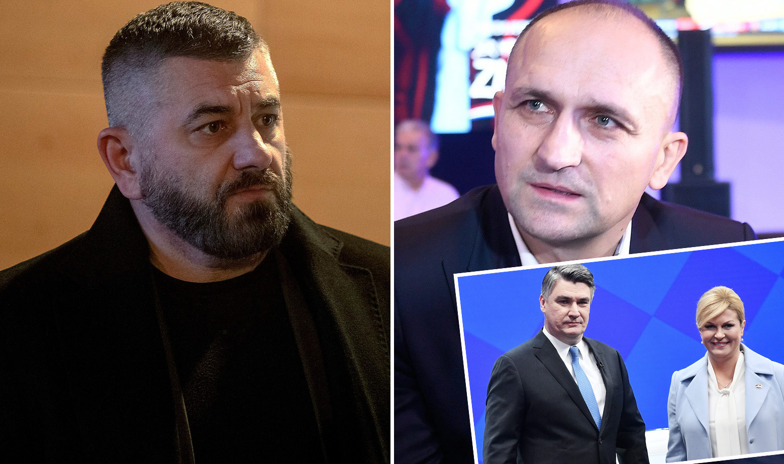 Nikola Jelić, Ivan Anušić i detalj s predsjedničke debate