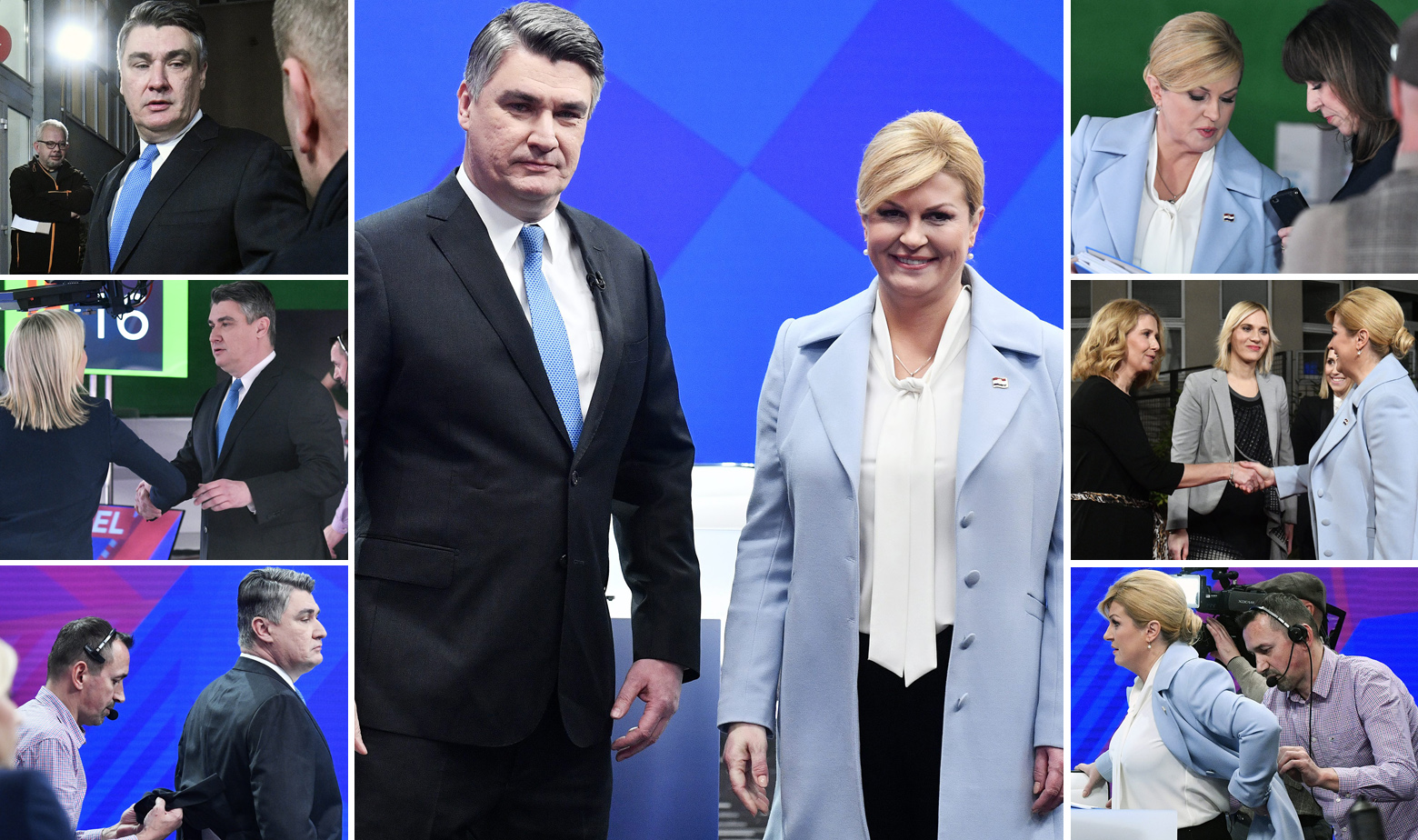 Zoran Milanović, Kolinda Grabar-Kitarović i detalji s debate