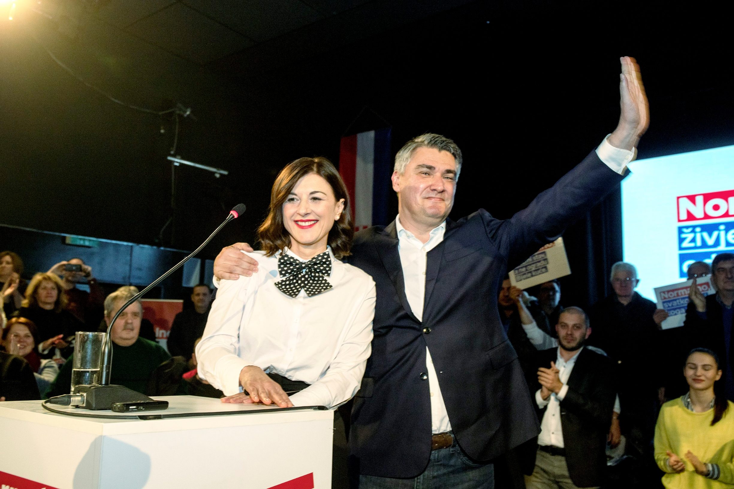 Zoran Milanović i Sanja Musić Milanović