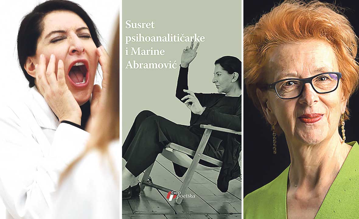 Marina Abramović (lijevo) i Jeannette Fischer (desno)
