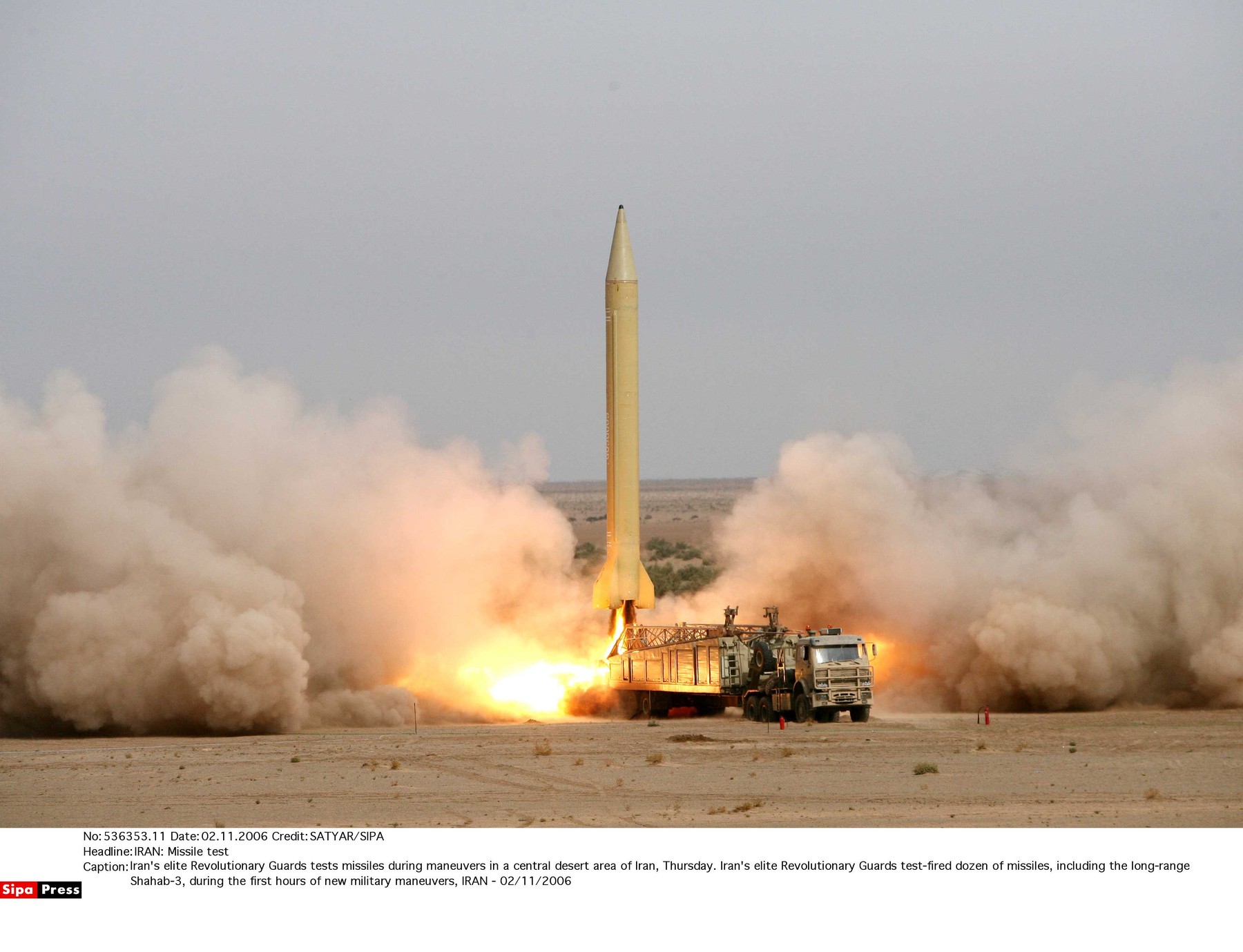 Šahab-3 (arhivska fotografija)