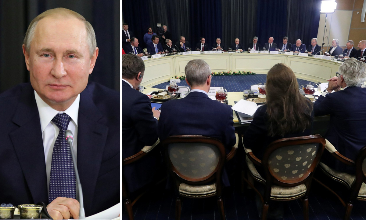 Sastanak Putina s predstavnicima njemačkih kompanija u Sočiju