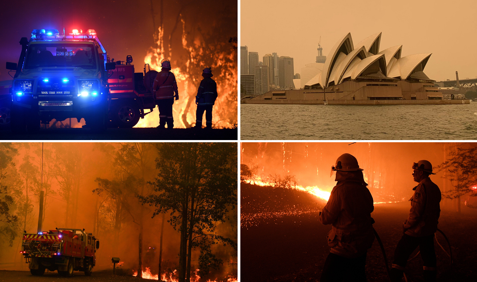 Prizori iz Australije gdje nadomak Sydneyja hara požar