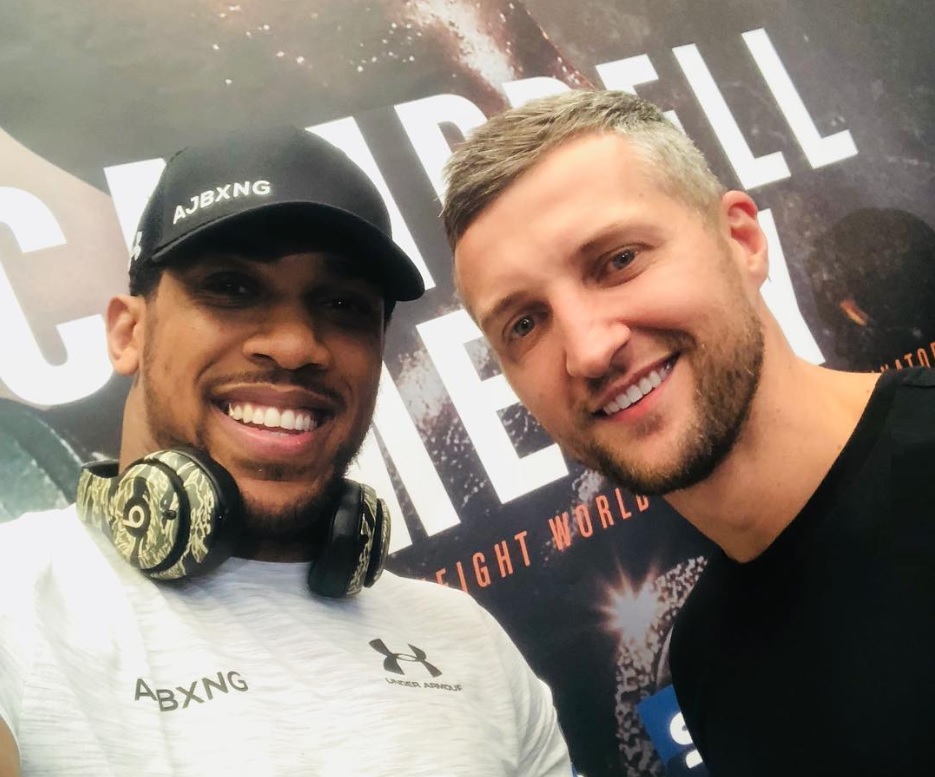 Anthony Joshua i Carl Froch