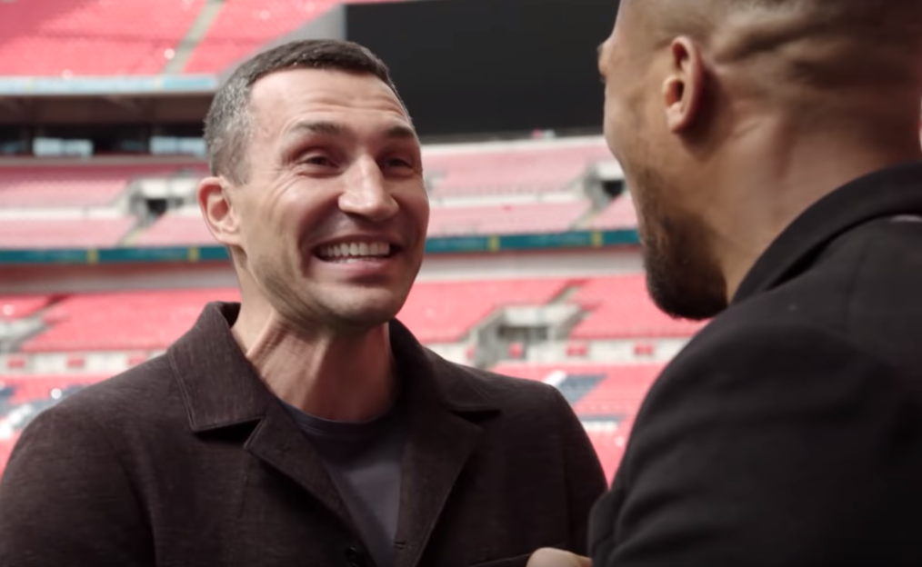 Vladimir Kličko i Anthony Joshua