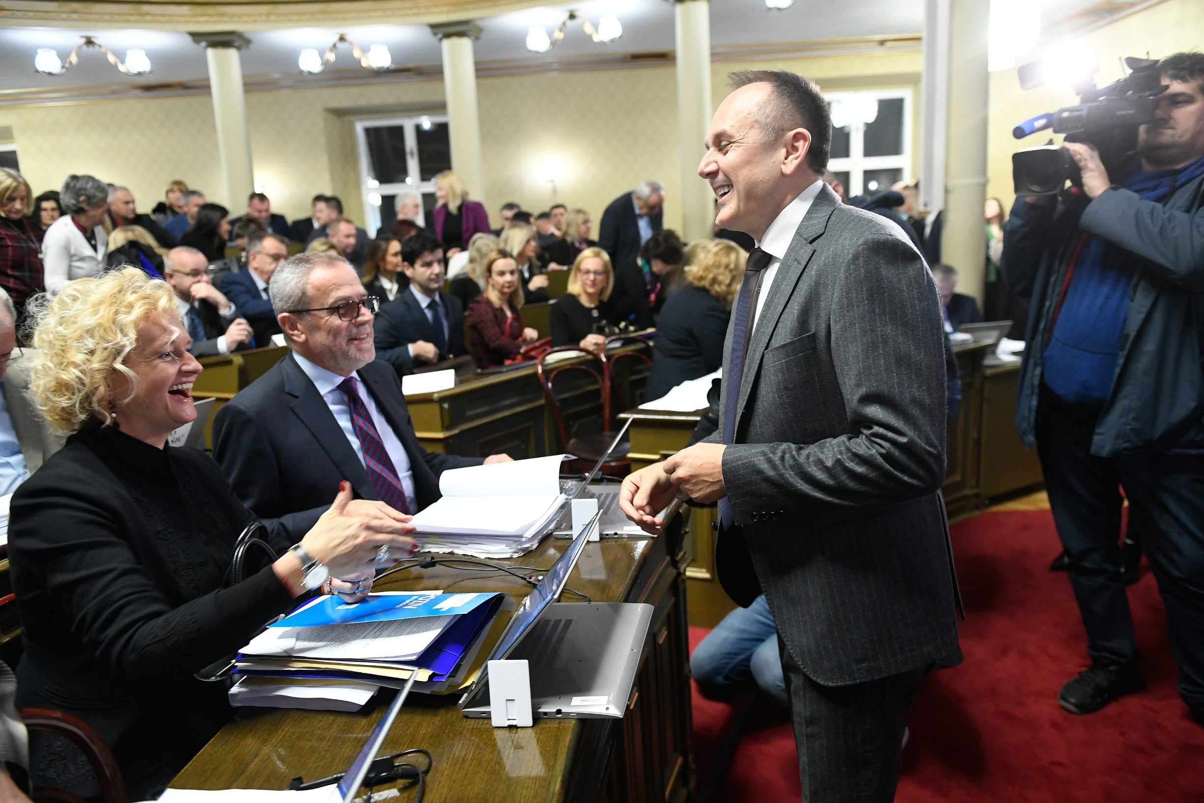 Milan Bandić i Drago Prgomet