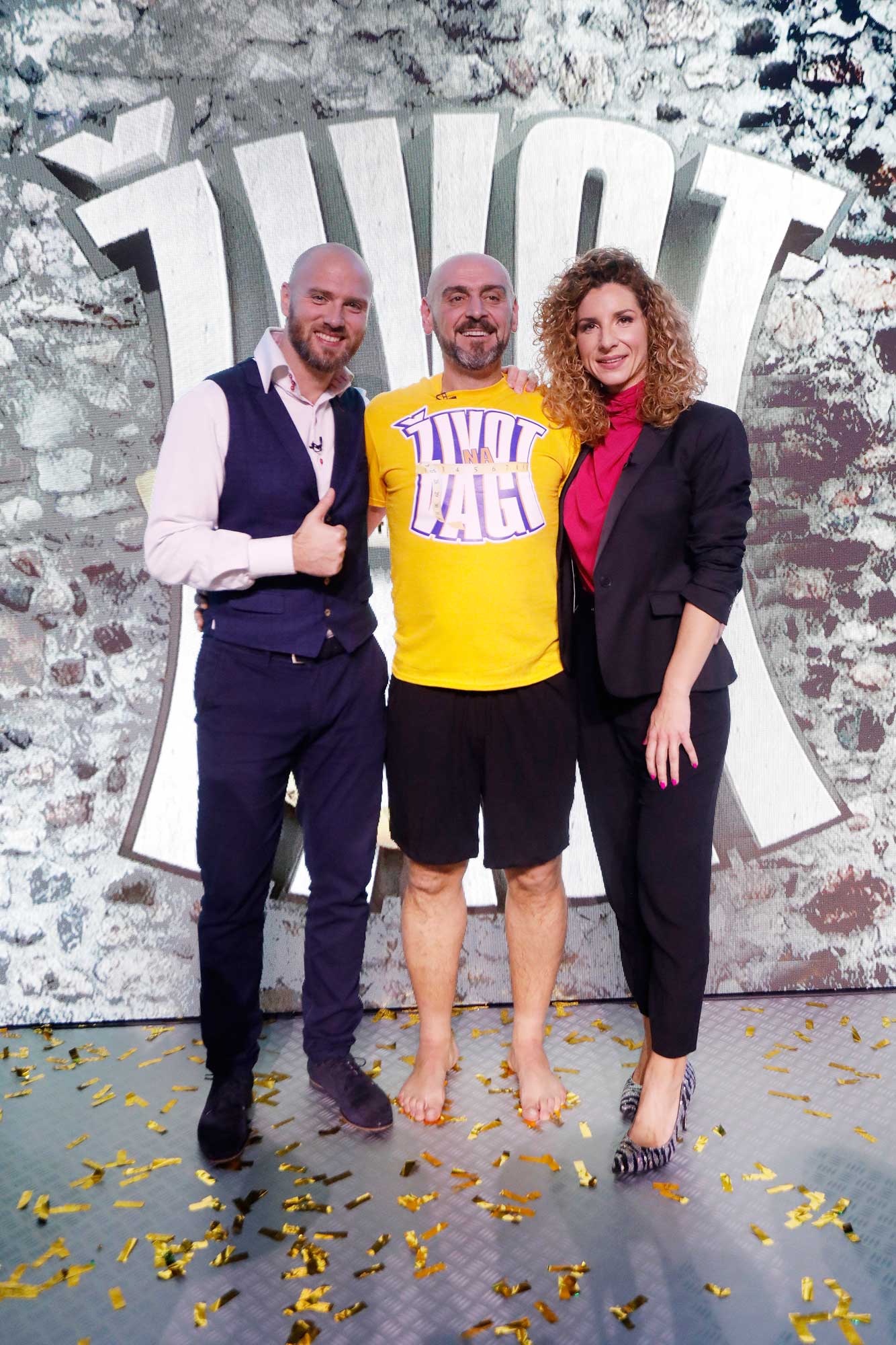 Pobjednik Roko s trenerima Edinom i Majom