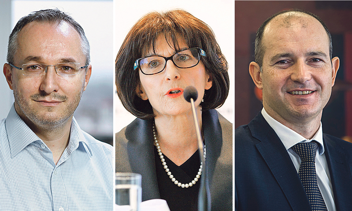 S lijeva na desno: Damir Sabol, Gordana Kovačević, Mihael Furjan