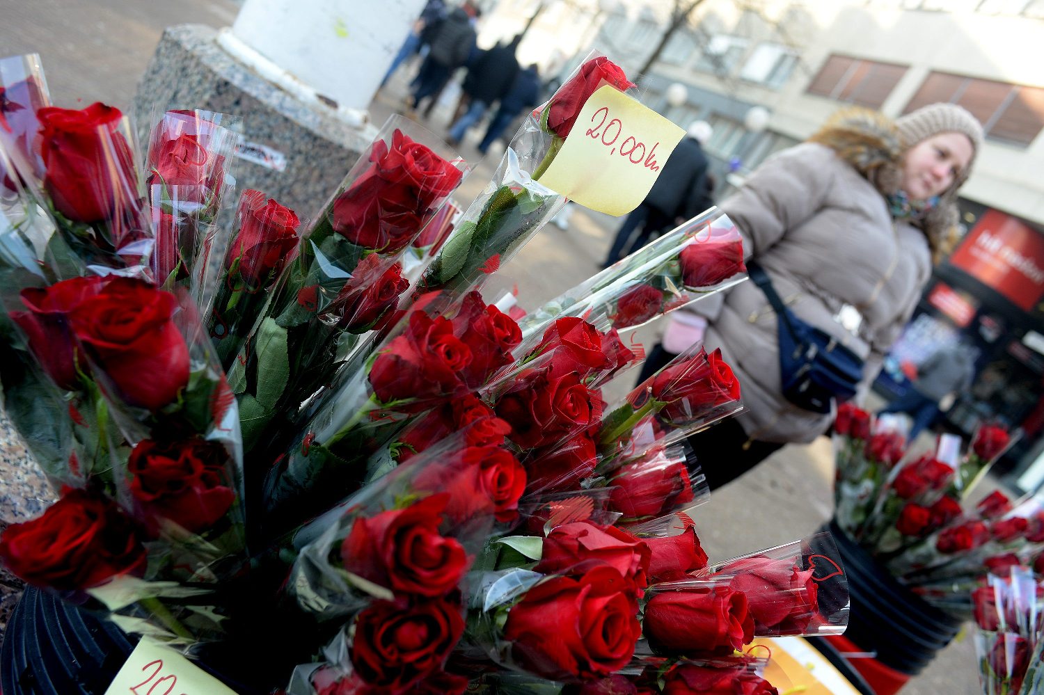 U posljednje je dvije godine prodaja cvijeća uoči i za vrijeme Valentinova porasla 72 posto