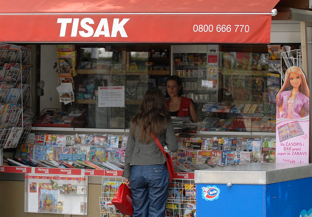 Kiosk Tiska, ilustracija