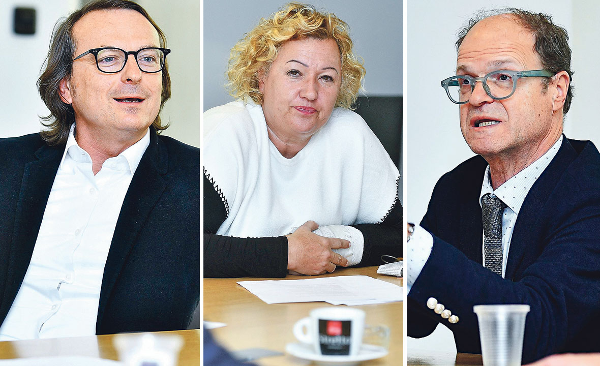 Mladen Ježek, Željka Maroslavac i Velibor Panjković