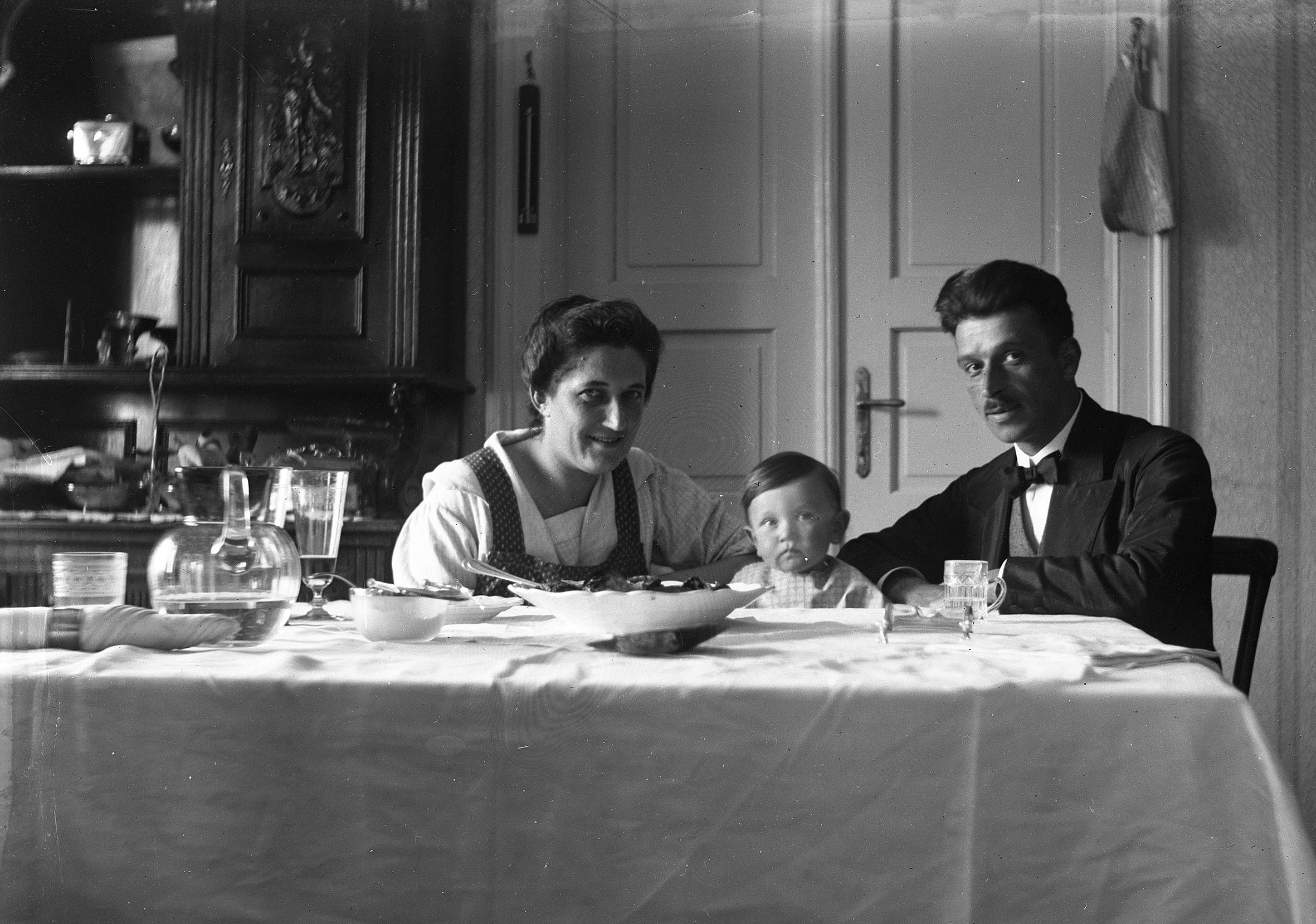 David Meisel sa suprugom Olgom i sinom Zlatkom