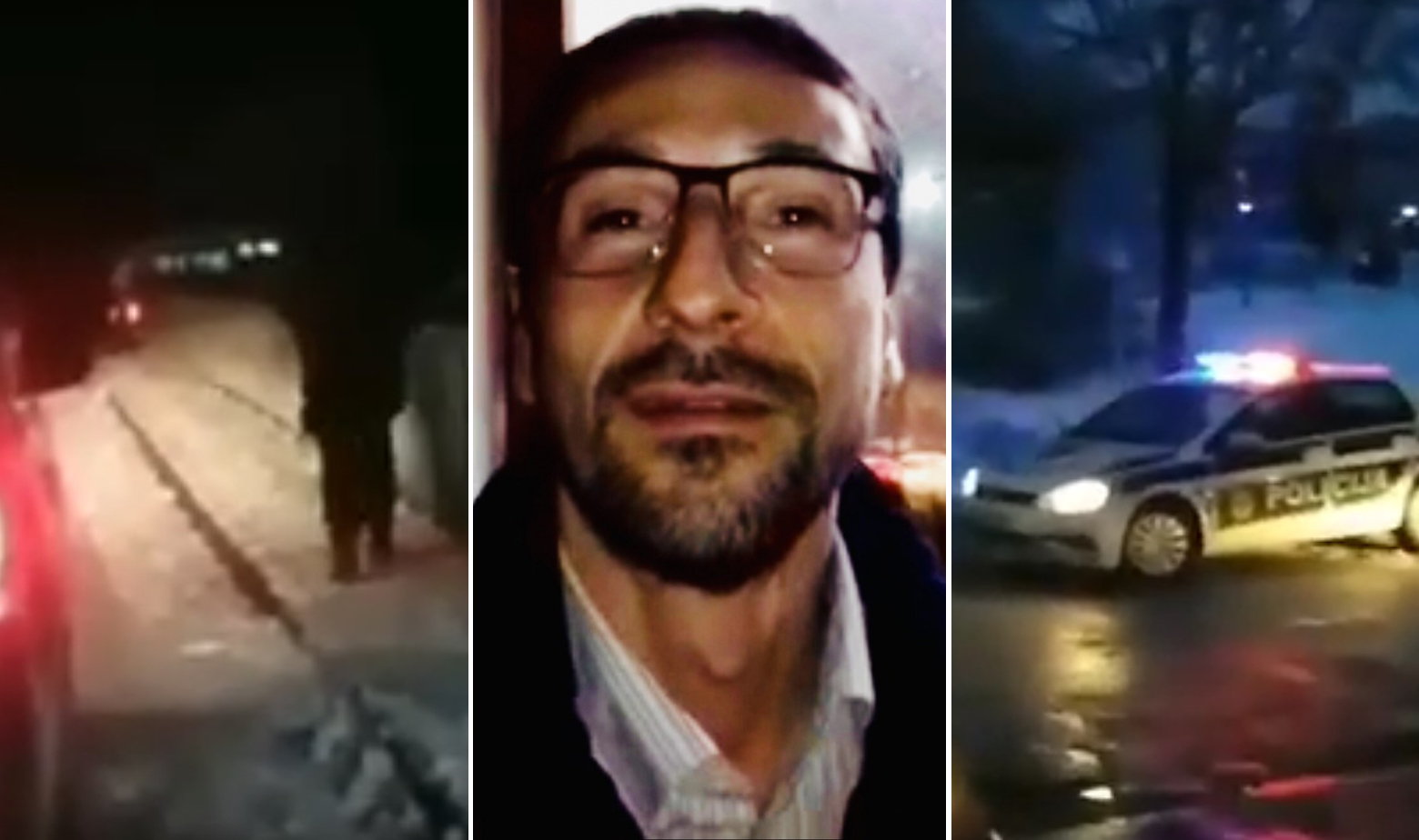 Edin Gačić i policija na mjestu gdje je ubijen