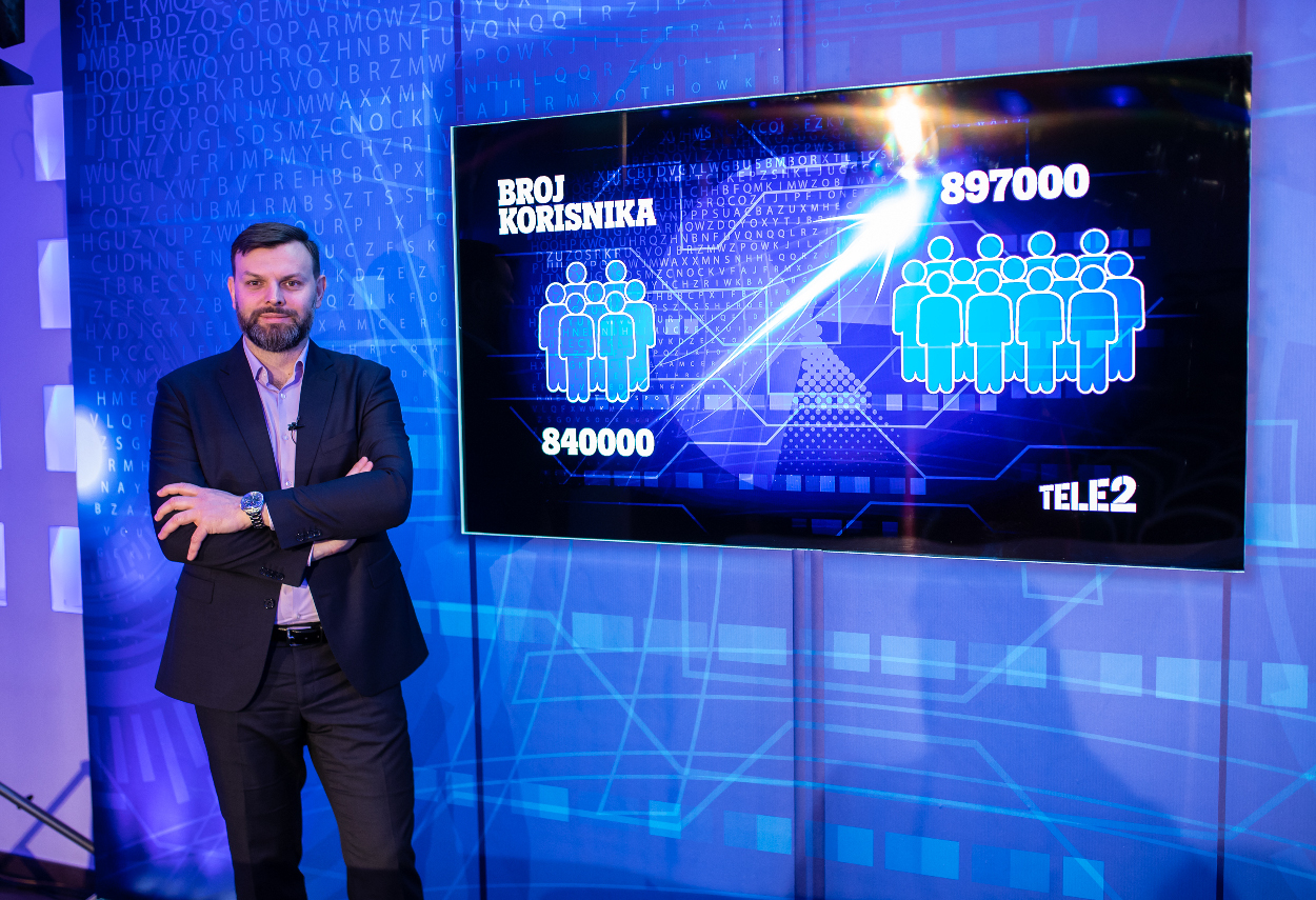 Viktor Pavlinić, predsjednik Uprave Tele2 Hrvatska