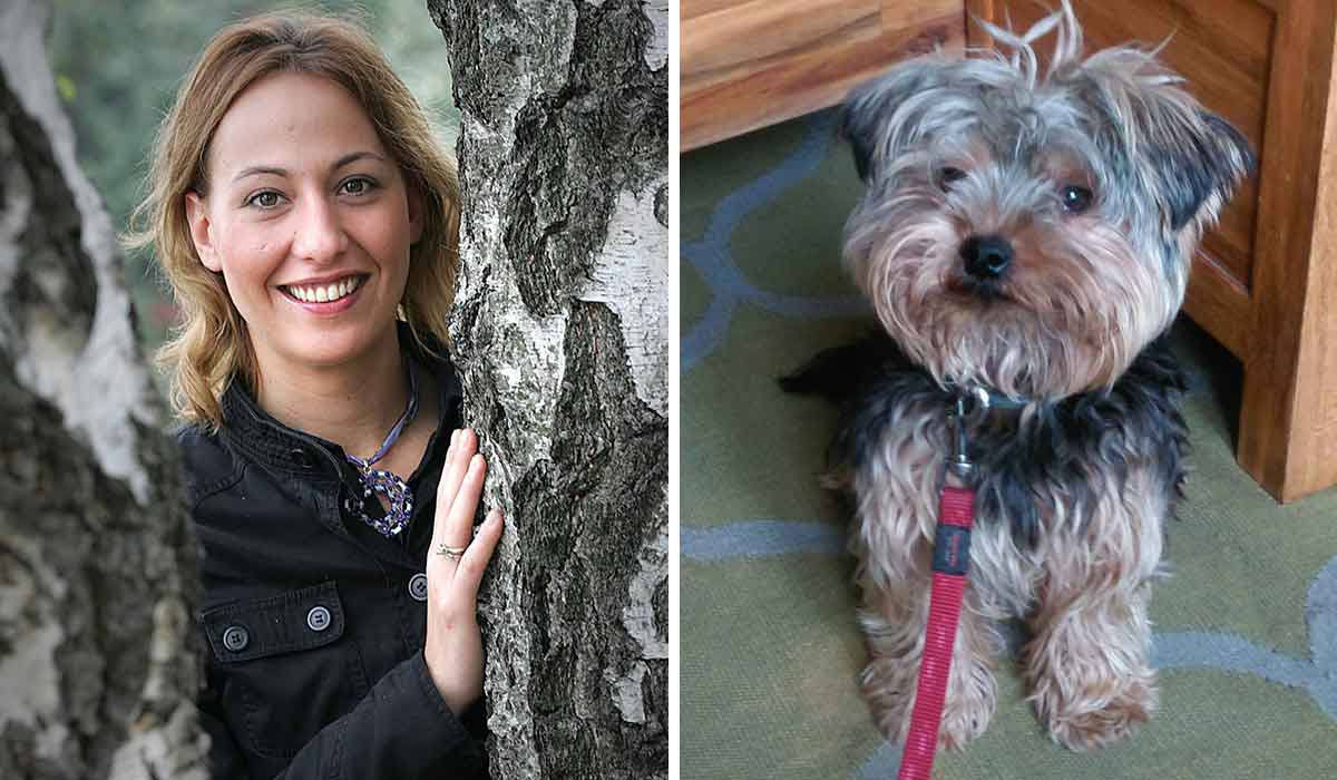 Maja Fišter i psić Rio