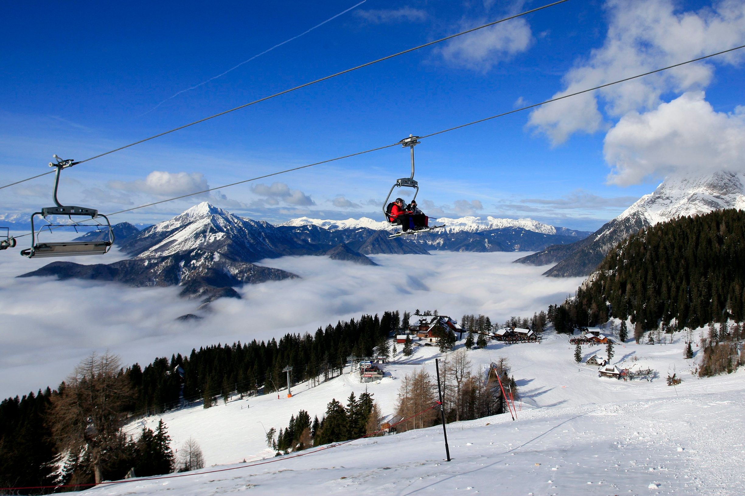 Skijalište Krvavec, ilustracija