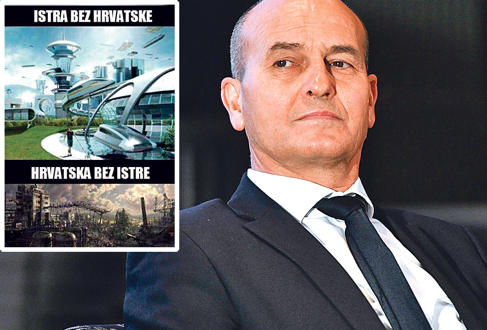 
Predsjednik istarskog SDP-a Vili Bassanese i sporna Facebook objava