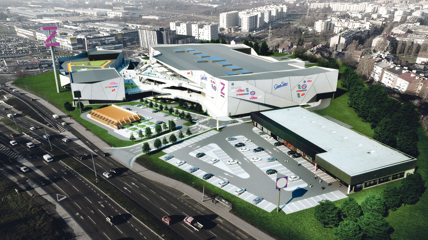 Ovako bi trebao do kraja godine izgledati novi zagrebački shopping centar