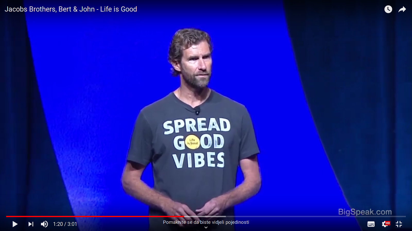 Bert Jacobs suosnivač je kompanije Life is Good
