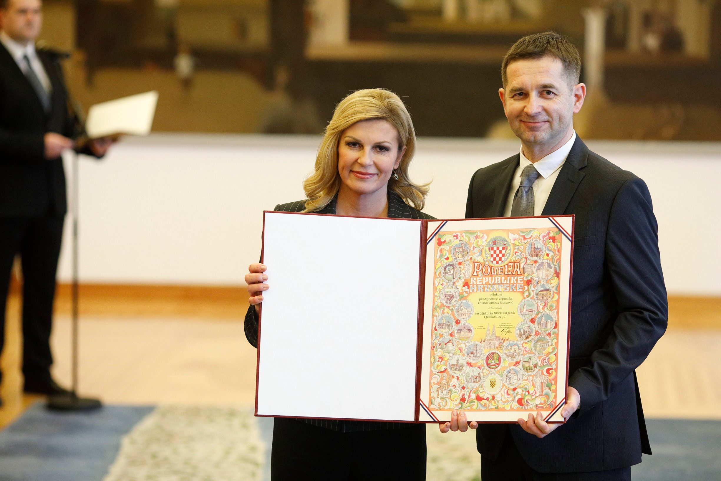 Kolinda Grabar Kitarović i Željko Jozić